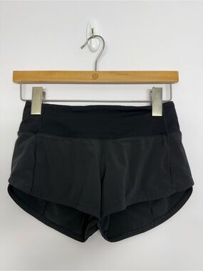 Lululemon Speed Up Short *2.5" Black Size 0